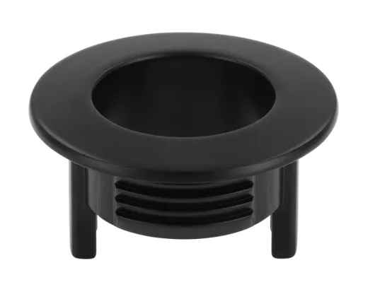 Push-Lock Set rund - Vernickelt, feingeschliffen