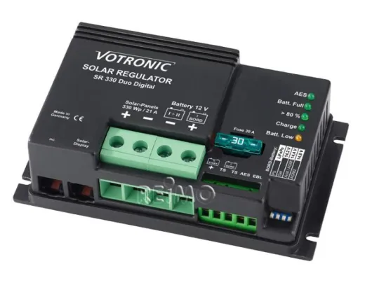 PWM Laderegler, Carbest 12V Solar Controller SR330 Duo Digital