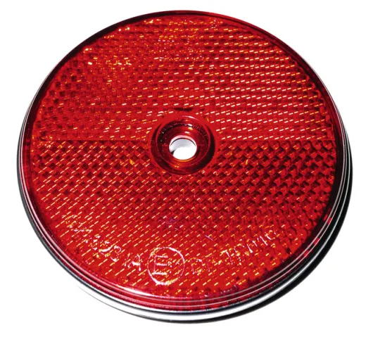 Reflektoren rund rot (2 Stk.)