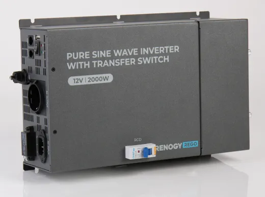 REGO 2000 W Sinus-Wechselrichter mit Netzvorrangschaltung