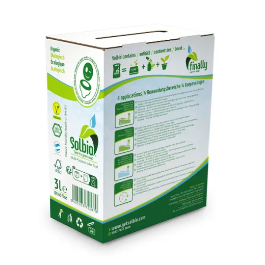 Reinigungsmittel oder zur Auffrischung des Fäkalien-, Spülwasser- und Abwasser tanks