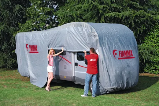 Reisemobil Abdeckung Cover Premium bis 7.10 Meter Länge