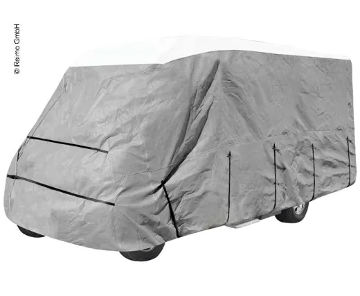 Reisemobil Schutzhülle L650cm B240cm H270cm, grau, TYVEK