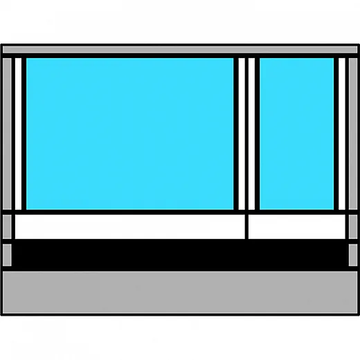 Resid.Frontt.SML*3m grau