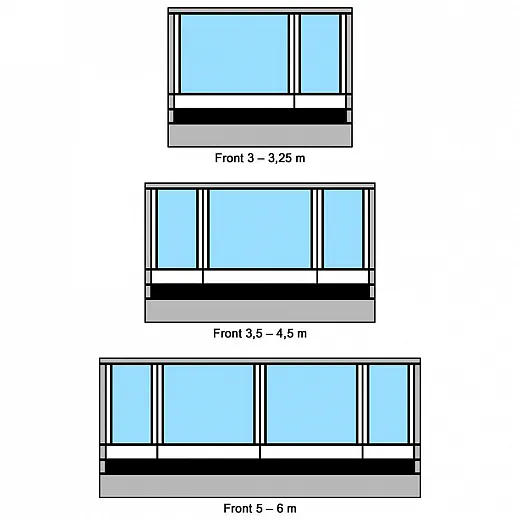 Resid.Frontt.SML*4,25m gr