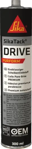 Scheibenklebstoff SikaTack Drive Purform 300 ml