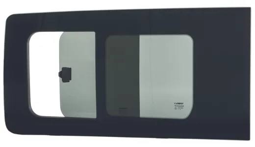 Schiebefenster VW Caddy Maxi hin.links, 830x470cm ab Bj.2021, Echtglas