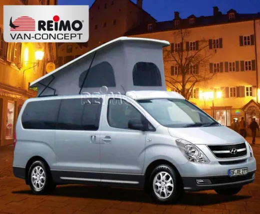 Schlafdach für Hyundai H1 ab Baujahr 2008/ Vorne hoch / Quarzgrau / Passt auch ohne Teilegutachten!