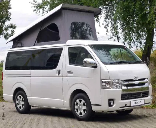 Schlafdach für Toyota Hiace / vorne hoch / Nur für Asien und Australien