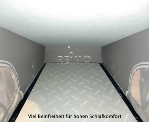 Schlafdach Superflach für VW T5/T6/T6.1 Transporter / Mit Gurtverschluss / Langer Radstand / Hinten hoch