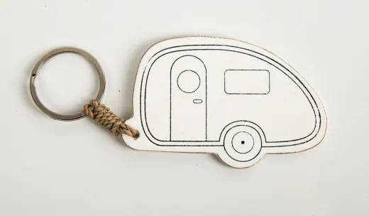 Schlüsselanhänger Caravan