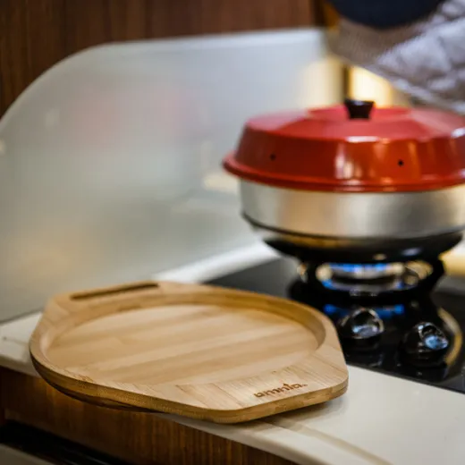 Schneidebrett auf der Rückseite