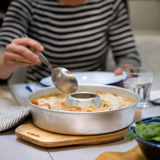 Schneidebrett auf der Rückseite