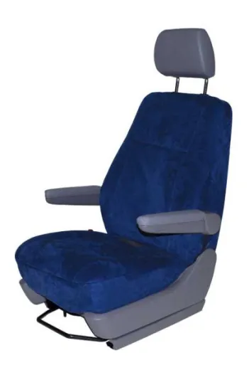 Schonbezug für VW T5 mit Armlehnen, Farbe Dark blue