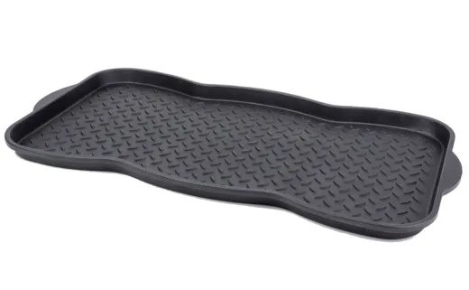 Schuhabtropfschale, schwarz