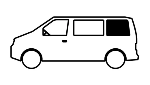 Seitenscheibe MB Vito, hinten links 1169x521 Bj. 2004-2014, kR