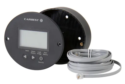 Separater Solar-Monitor oval