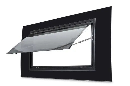 SICHERHEITSGLAS-AUSSTELLFENSTER FÜR CAMPINGBUSSE UND MAXIVANS