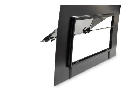 SICHERHEITSGLAS-AUSSTELLFENSTER FÜR CAMPINGBUSSE UND MAXIVANS