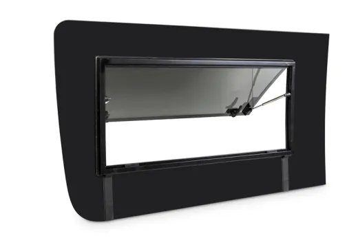 SICHERHEITSGLAS-AUSSTELLFENSTER FÜR CAMPINGBUSSE UND MAXIVANS