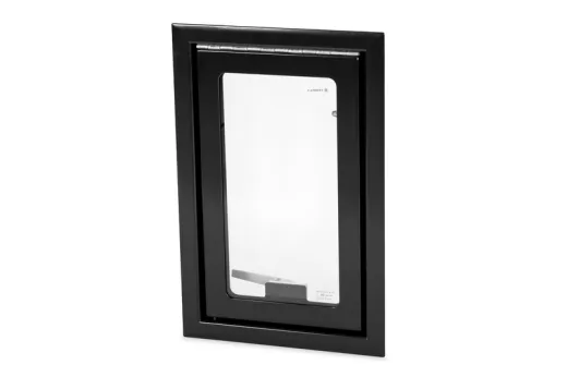 Sicherheitsglas-Ausstellfenster RW Explorer für Expeditionsmobile - Schwarz