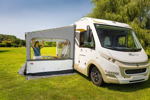 Side Block C-St - Seitenteil inkl. Spannstange aus Aluminium