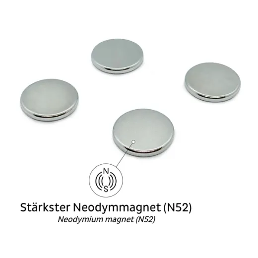 SILWY POWER Magnet, 4ST