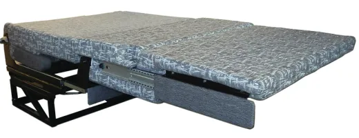 Sitz-Schlafbank, eine seitl. Armlehne, 3-Punkt-Gurte, Bett:1870 x 1000 mm