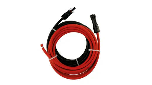 Solarmodulleitung mit Stecker - 5 m