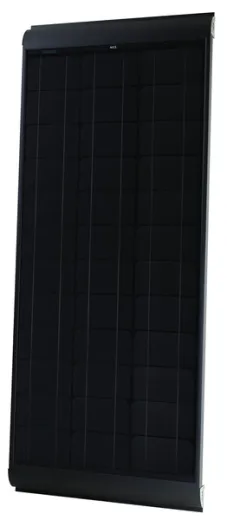 Solarpanel Black 115W inkl. Halterungen, monokristalline Zellen