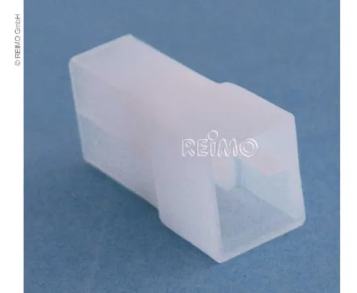 Steckgehäuse 6,3mm 2-fach