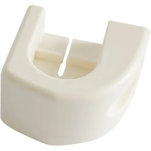 Stützfuß, links, für Rollo Remiflair IV, creme