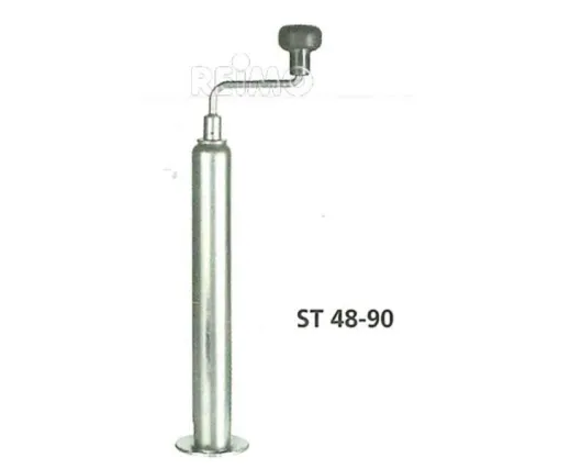 Stützrohr ST 48-90 m.Kurb
