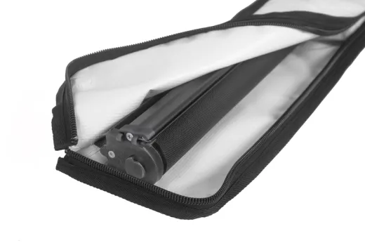 SunBreak schwarz - Blend- & Sichtschutz für Markisen