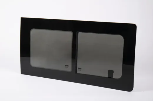 T5 Schiebefenster, T6 Seitenfenster rechts, Echtglas, 1135x585, Carbest Fenster