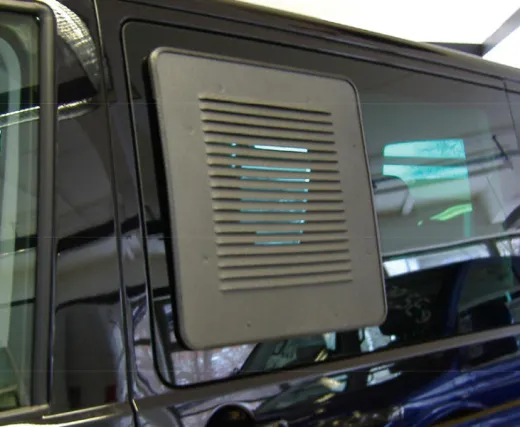 T5/T6 Lüftungsgitter AIRvent für Schiebefenster links