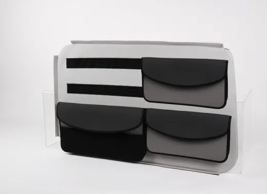 Taschenträger für Fenstertaschen - Mercedes Vito LR, rechts hinten