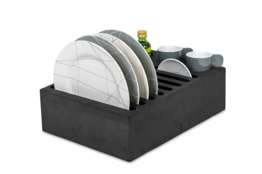 Teller-/Gläser-/Flaschenhalter, 33,5x25x10cm, Material: EVA