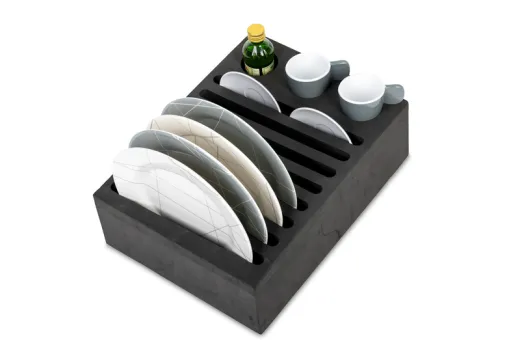Teller-/Gläser-/Flaschenhalter, 33,5x25x10cm, Material: EVA