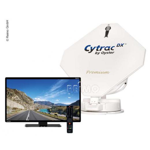 Ten Haaft Cytrac® DX Premium Sat-Anlage Twin LNB inkl.Oyster® TV 21,5