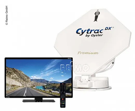 Ten Haaft Cytrac DX Premium Sat-Anlage Twin mit Oyster TV 19