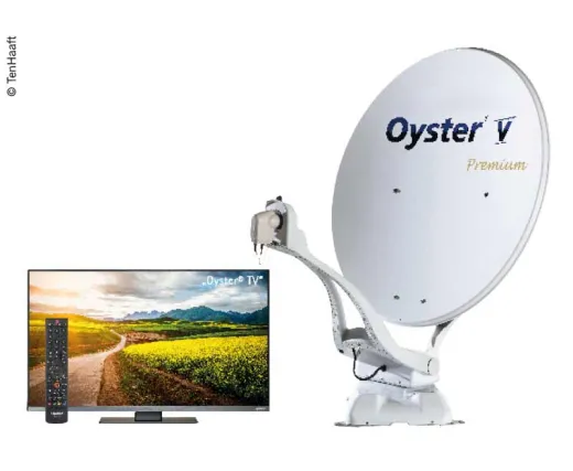 Ten Haaft Oyster V 85 Premium Sat-Anlage SKEW mit Oyster® TV 32