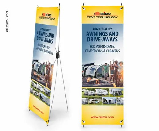 Tent Technology X-Banner, Englisch, Größe: 600x1800mm