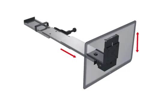 TFT-TV-Wandhalterung SKY 20C silber