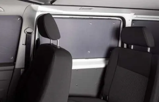 Thermo-Verdunkelungsmatten mit Saugnapfbefestigung für Ford Tourneo Custom >2023