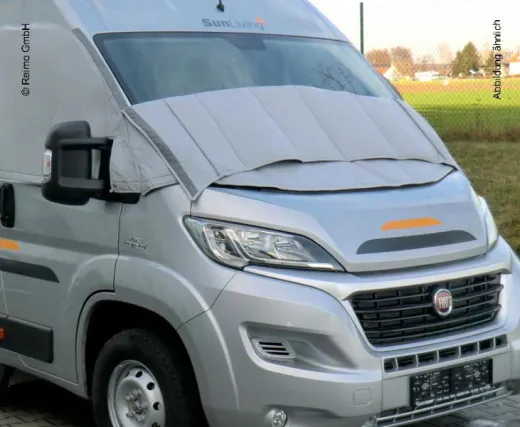 Thermomatten außen Fahrerhausscheibe Master 2008-06/2010, mit Klettverschluß