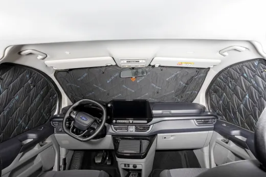 Thermomatten mit Saugnapfbefestigung für Ford Custom Tourneo >2023