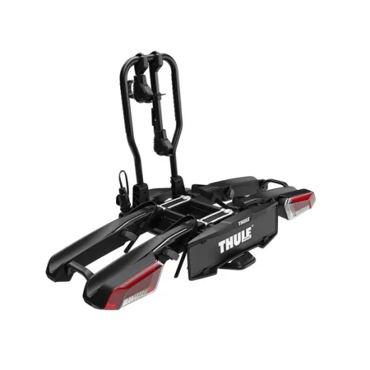 Thule EasyFold 3 - Flexibler Fahrradträger für die Anhängerkupplung für 2 Fahrräder