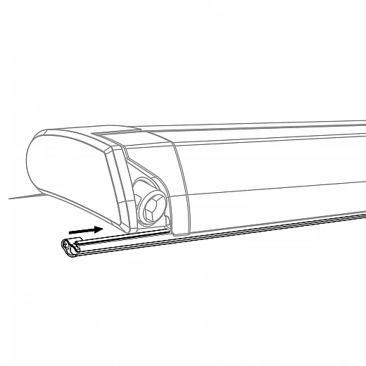 Thule Kederschienen Kit für Dachmarkisen