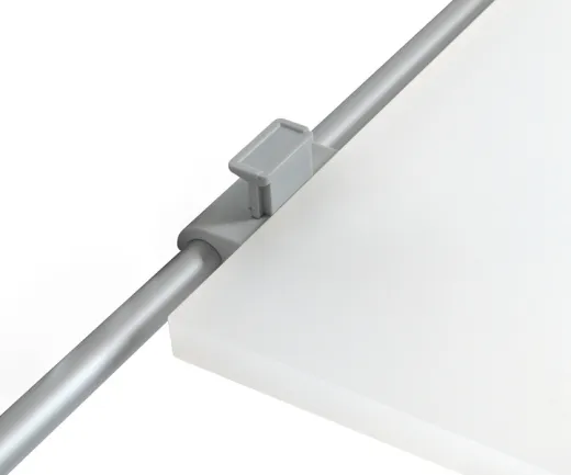 Tischgleitschienen zur Wandmontage